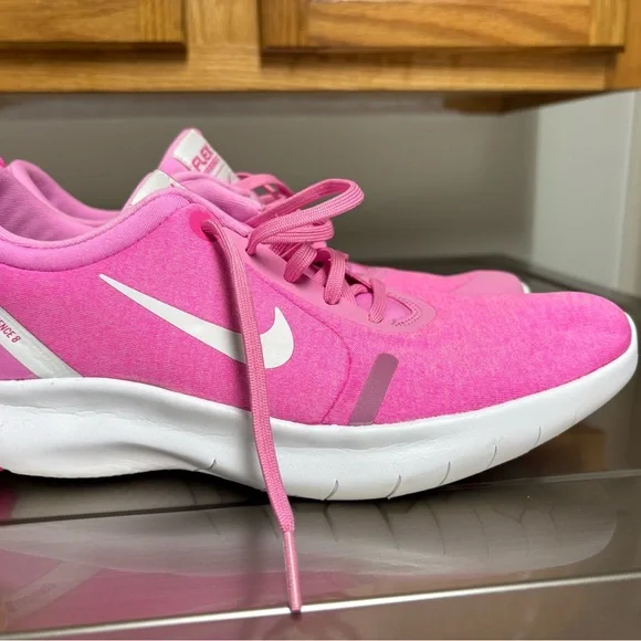 Nike Flex Experience 8 Bright Pink Shoes - Picture 4 of 6